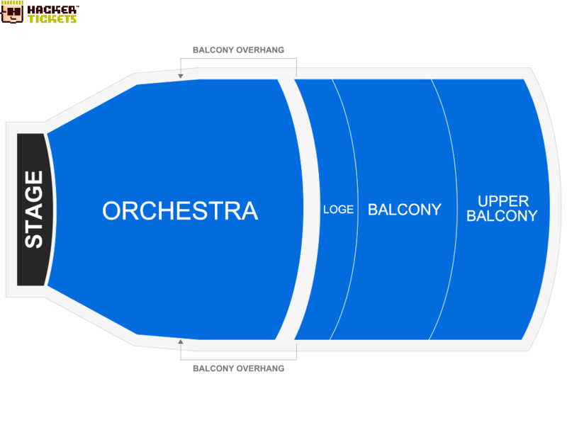Jefferson Theatre seating chart