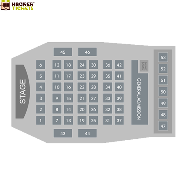 Key West Theater seating chart