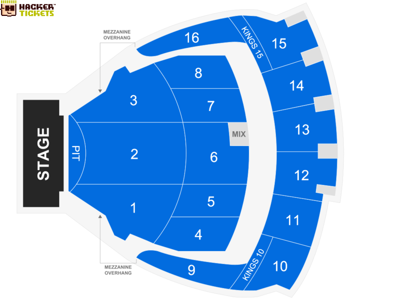 Kings Theatre seating chart