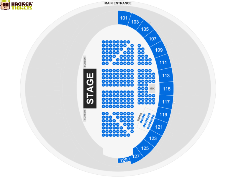 Long Beach Arena- Long Beach Convention and Entertainment Center seating chart