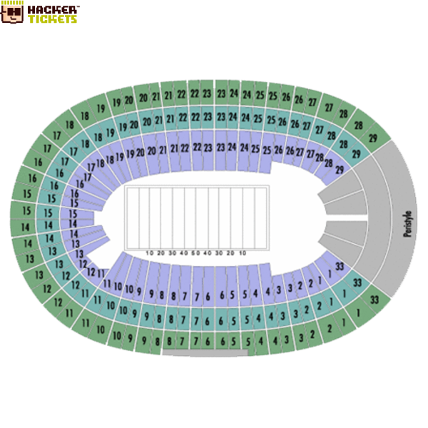 Los Angeles Memorial Coliseum seating chart