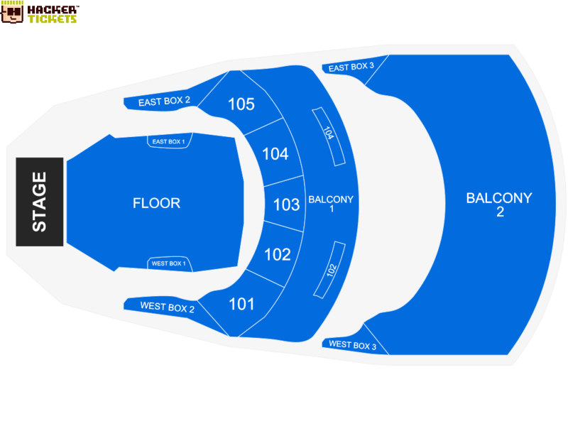 Manhattan Center Hammerstein Ballroom seating chart