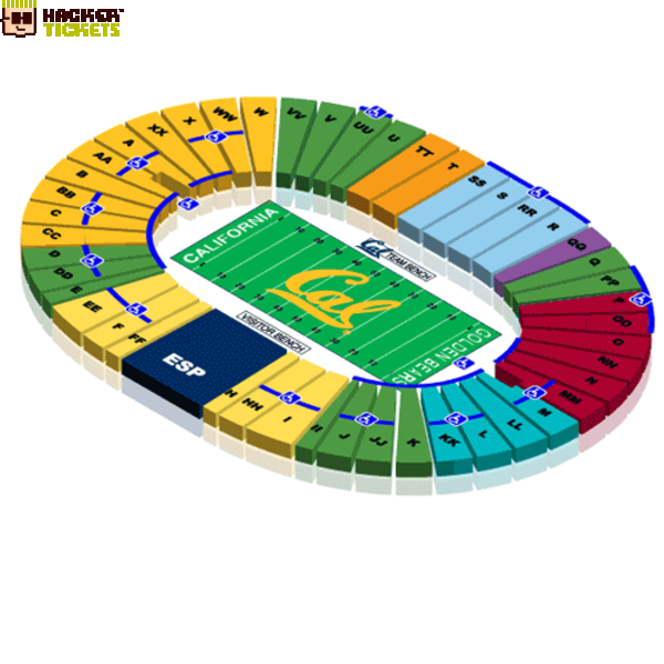 Memorial Stadium seating chart