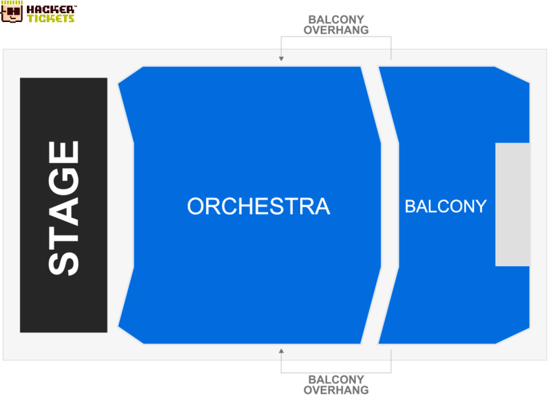 Montgomery Theater seating chart