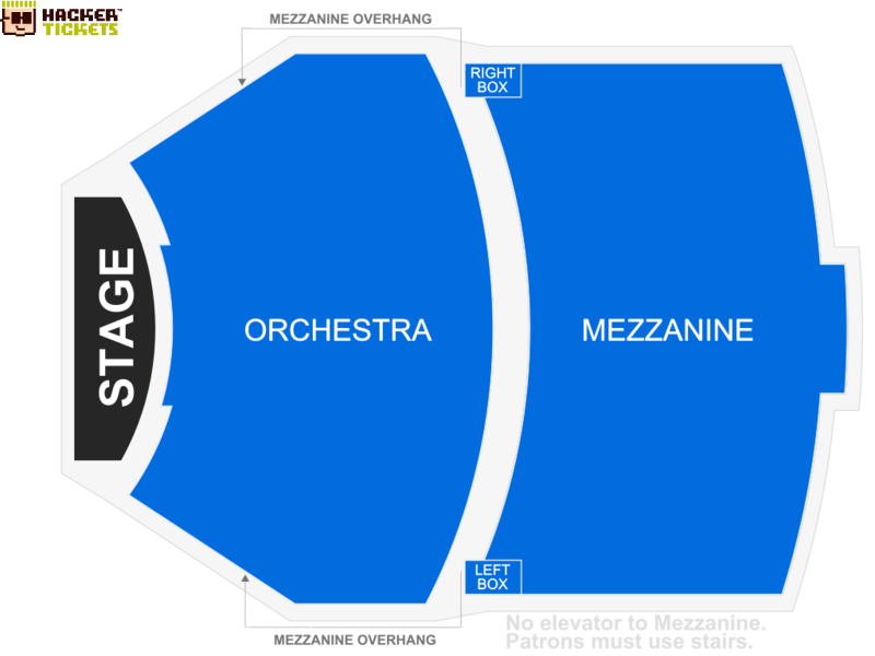 Nederlander Theatre seating chart