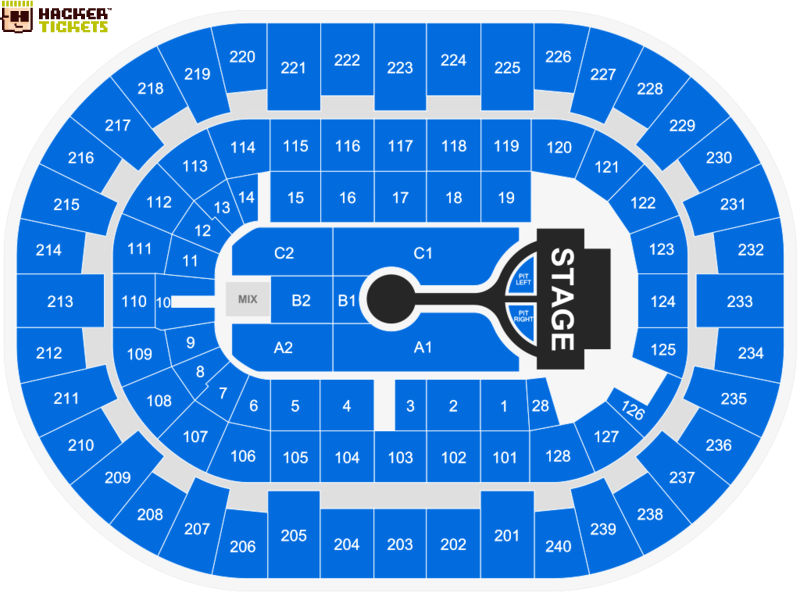 NYCB LIVE, Home of The Nassau Veterans Memorial Coliseum seating chart