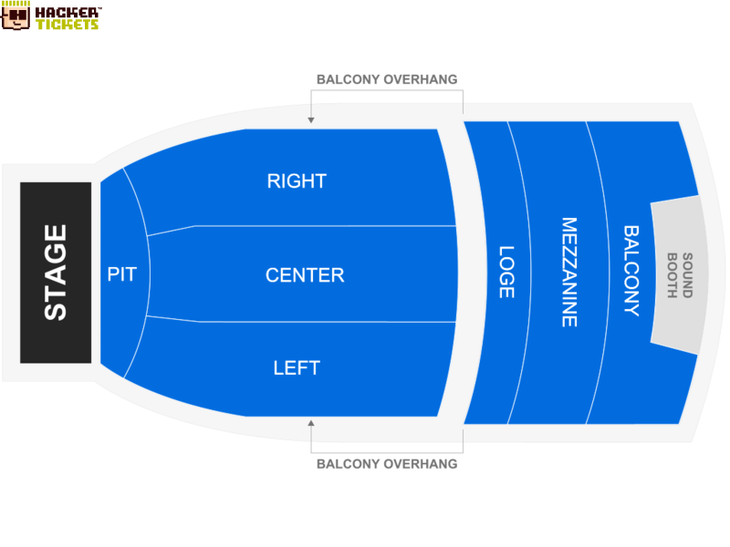 Patriots Theater at the War Memorial seating chart