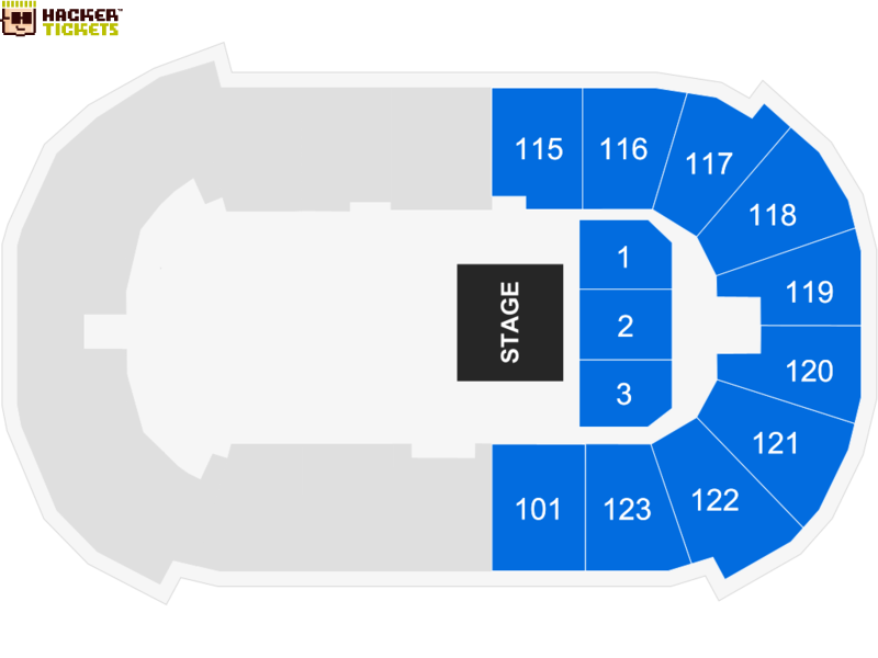 Payne Arena seating chart