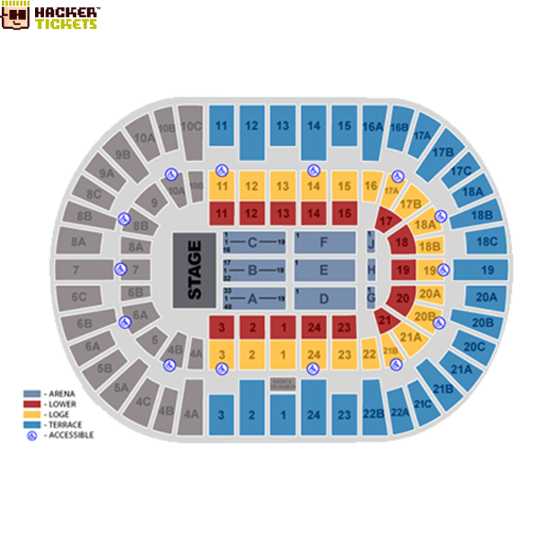 Pechanga Arena San Diego seating chart