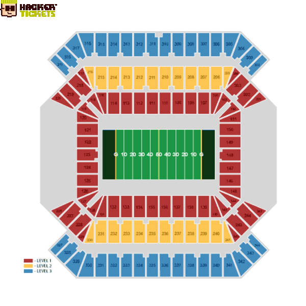 Raymond James Stadium seating chart