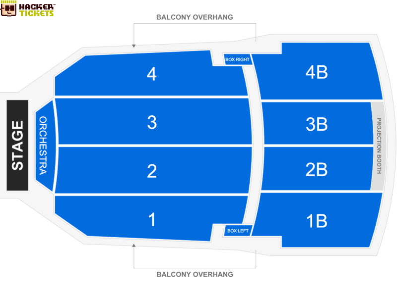 Rialto Square Theatre seating chart