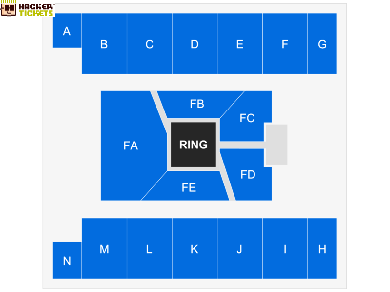 Robarts Sports Arena seating chart