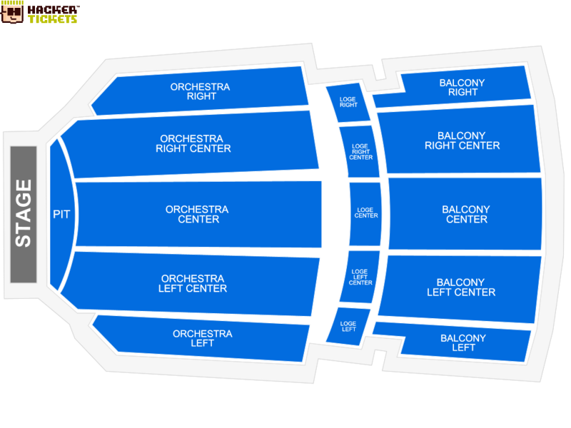 Rochester Auditorium Theatre seating chart