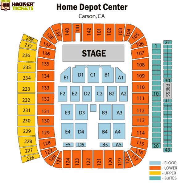 ROKiT Field at Dignity Health Sports Park seating chart