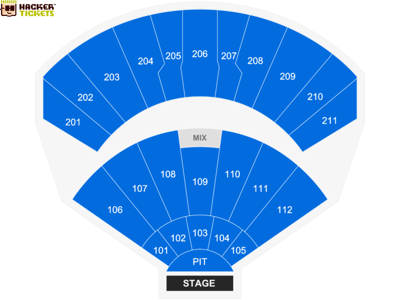 Rosemont Theatre seating chart