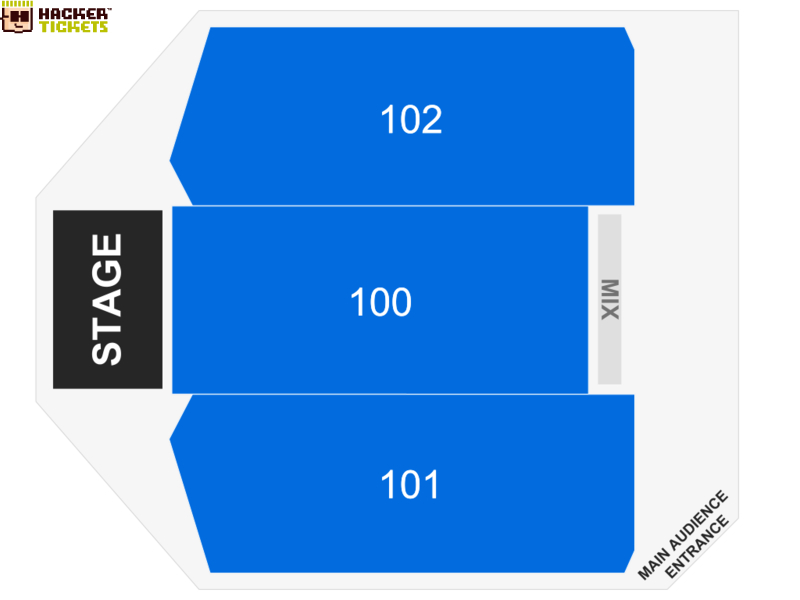 Seneca Allegany Resort & Casino Event Center seating chart