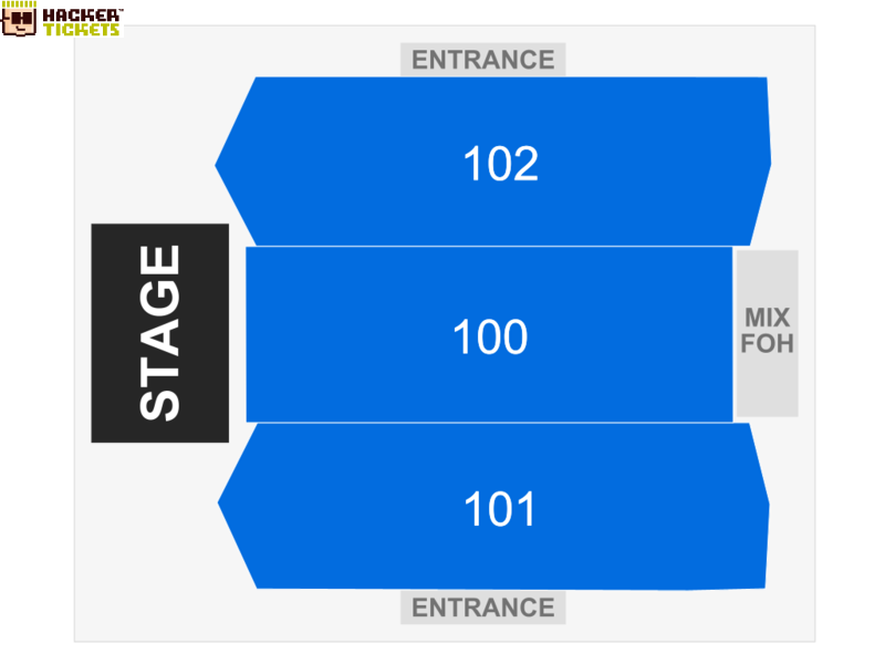 Seneca Niagara Resort & Casino Event Center seating chart