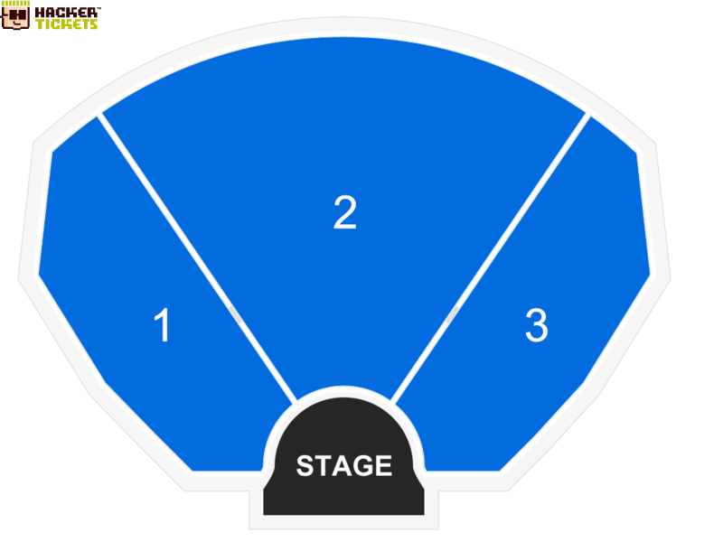 Shea's 710 Theatre seating chart