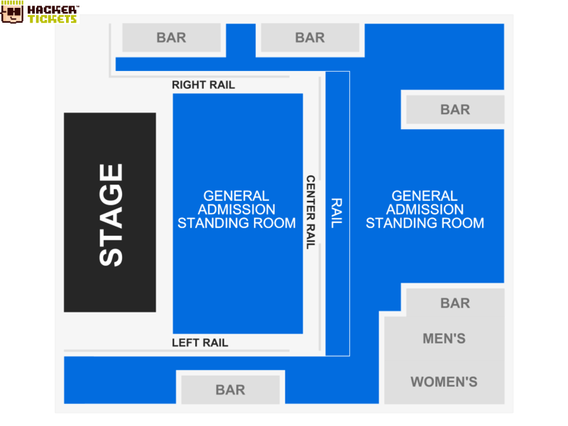 South Side Ballroom seating chart