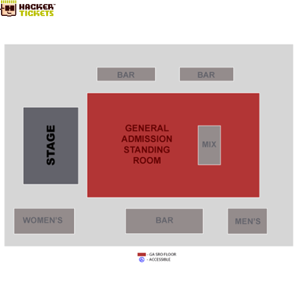 Southside Music Hall seating chart