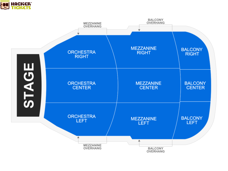 St. James Theatre seating chart