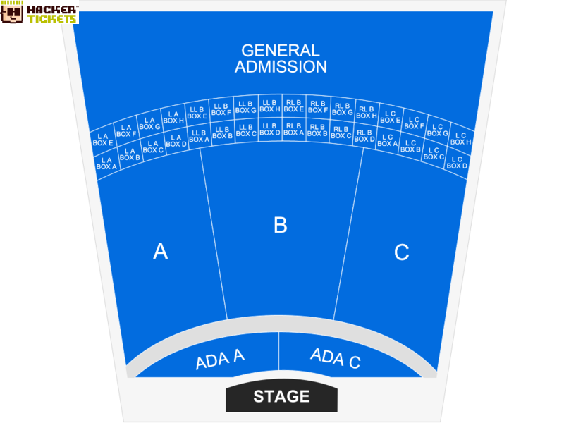 Starlight Bowl seating chart