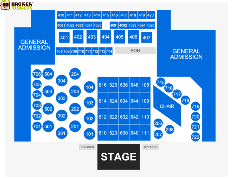 The Canyon Agoura Hills seating chart