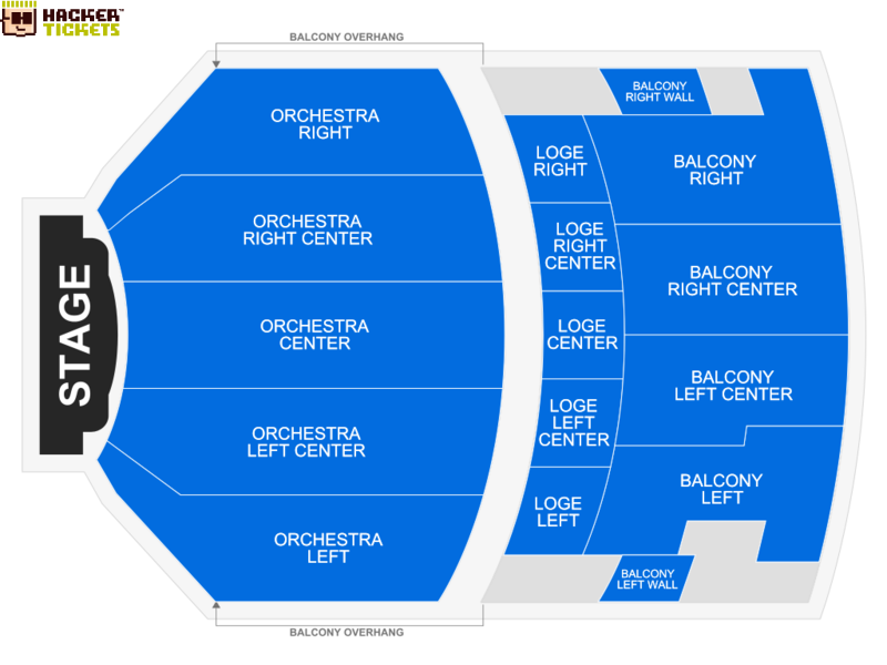 The Palace Theatre Albany seating chart