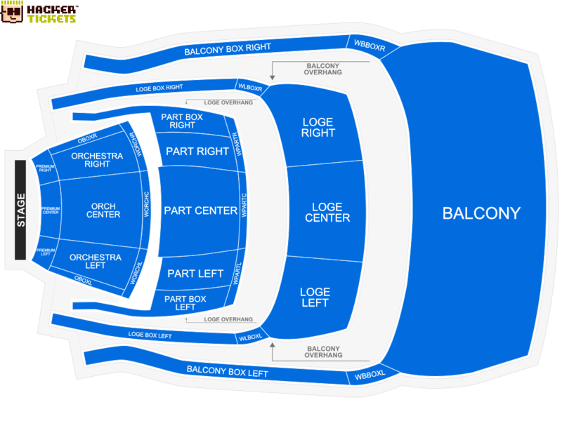 The Soraya (The Valley's Center for the Performing Arts) seating chart