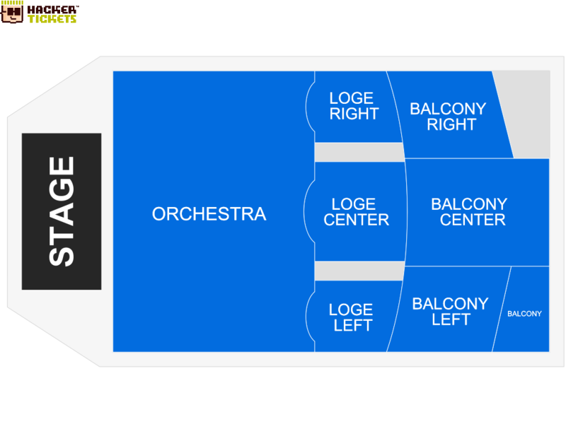 The Space at Westbury Theater seating chart