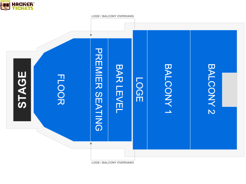 The Wellmont Theater seating chart