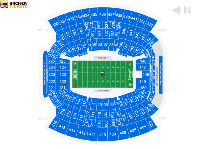 Breakdown Of The TIAA Bank Field Seating Chart