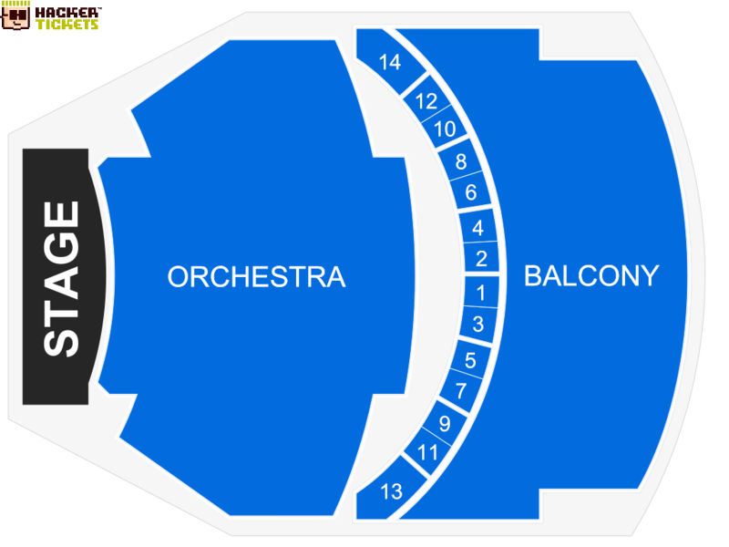 Town Hall seating chart