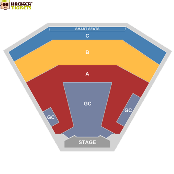 Van Wezel seating chart