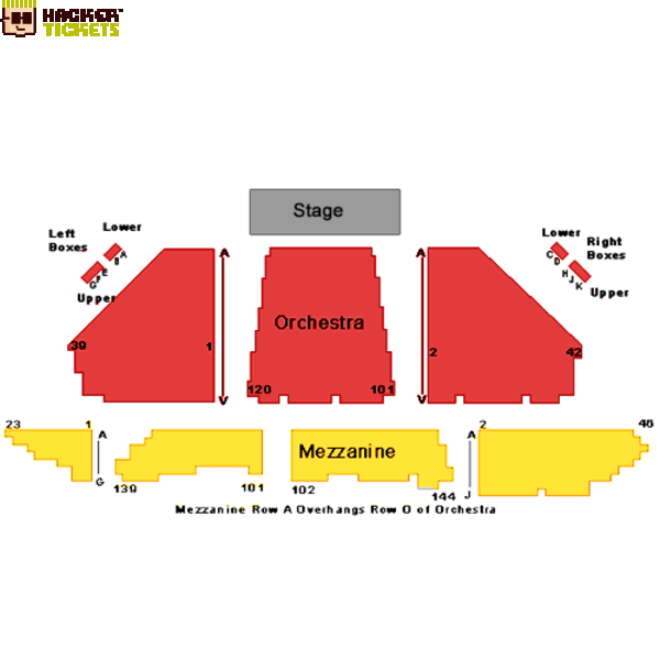 Winter Garden Theatre - NY seating chart